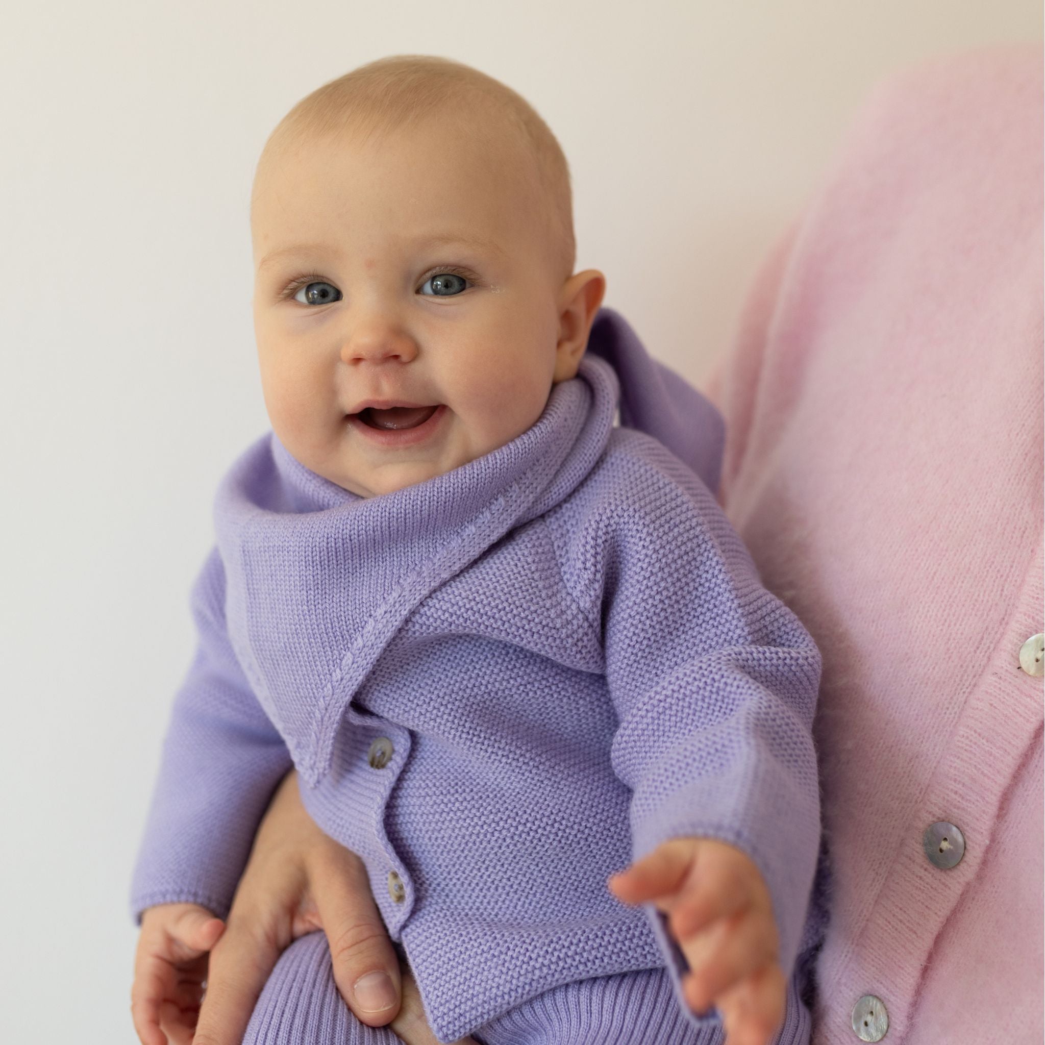 Cardigan "Emil" in camel melange