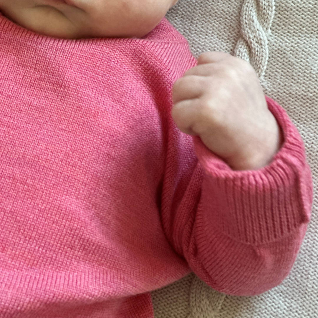 Pullover "Oscar" in cherry