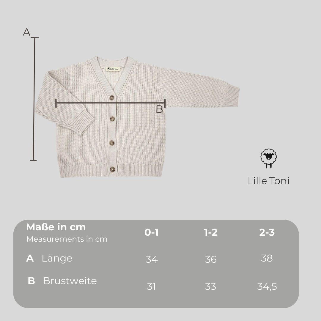 Pauli cardigan in cream