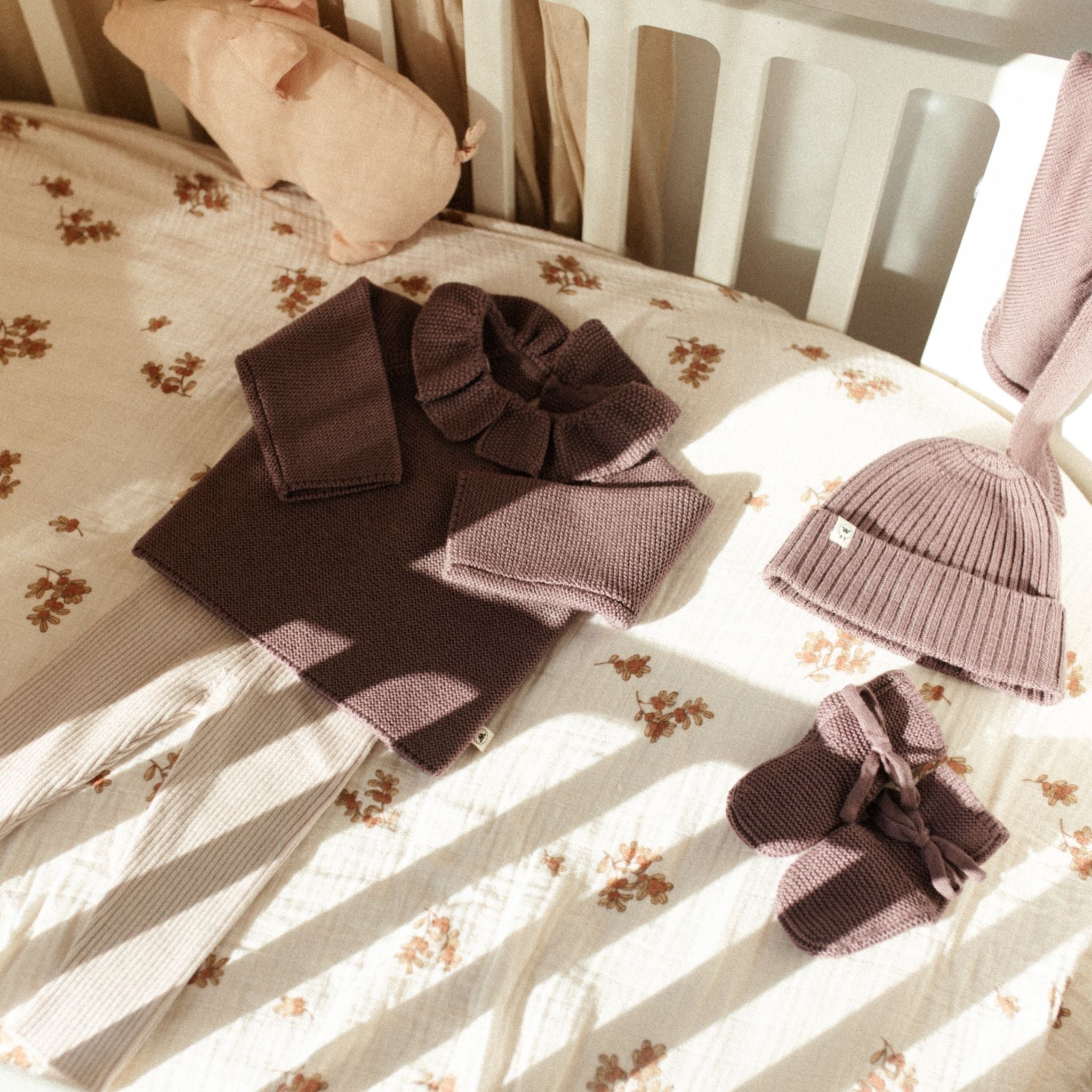 Cardigan Emil in mauve