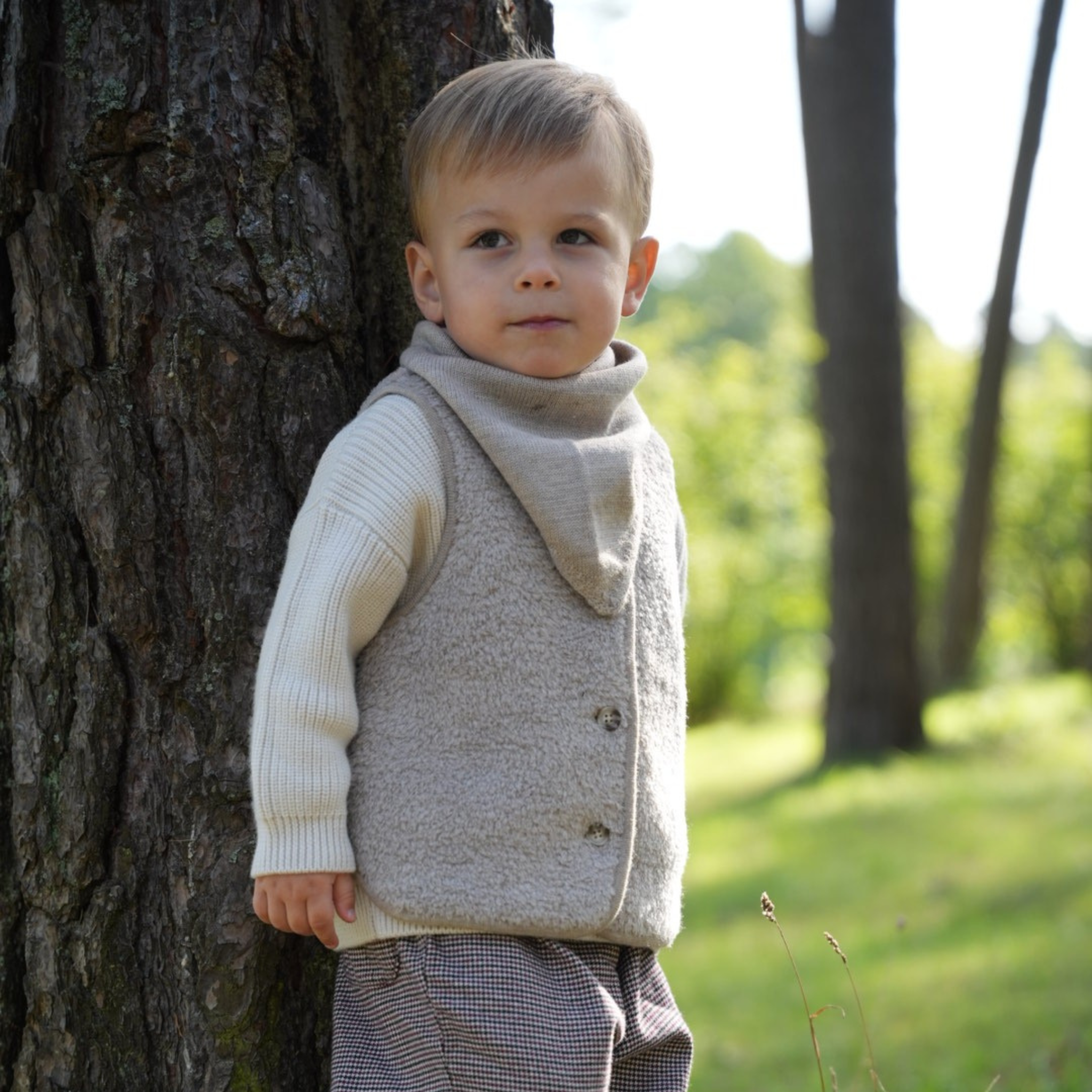 Cardigan "Emil" in cream