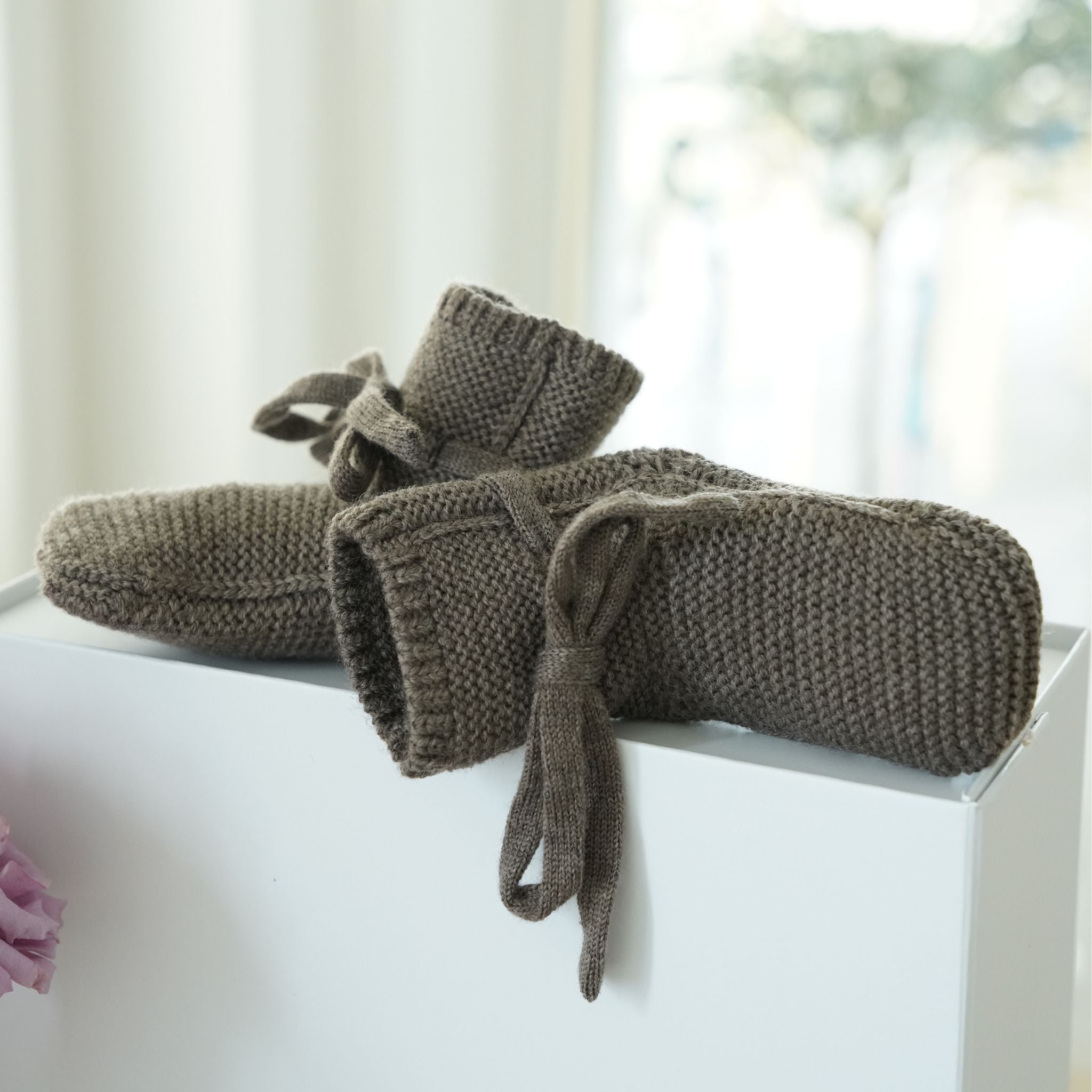 Babyschuhe "Toni" in toffee