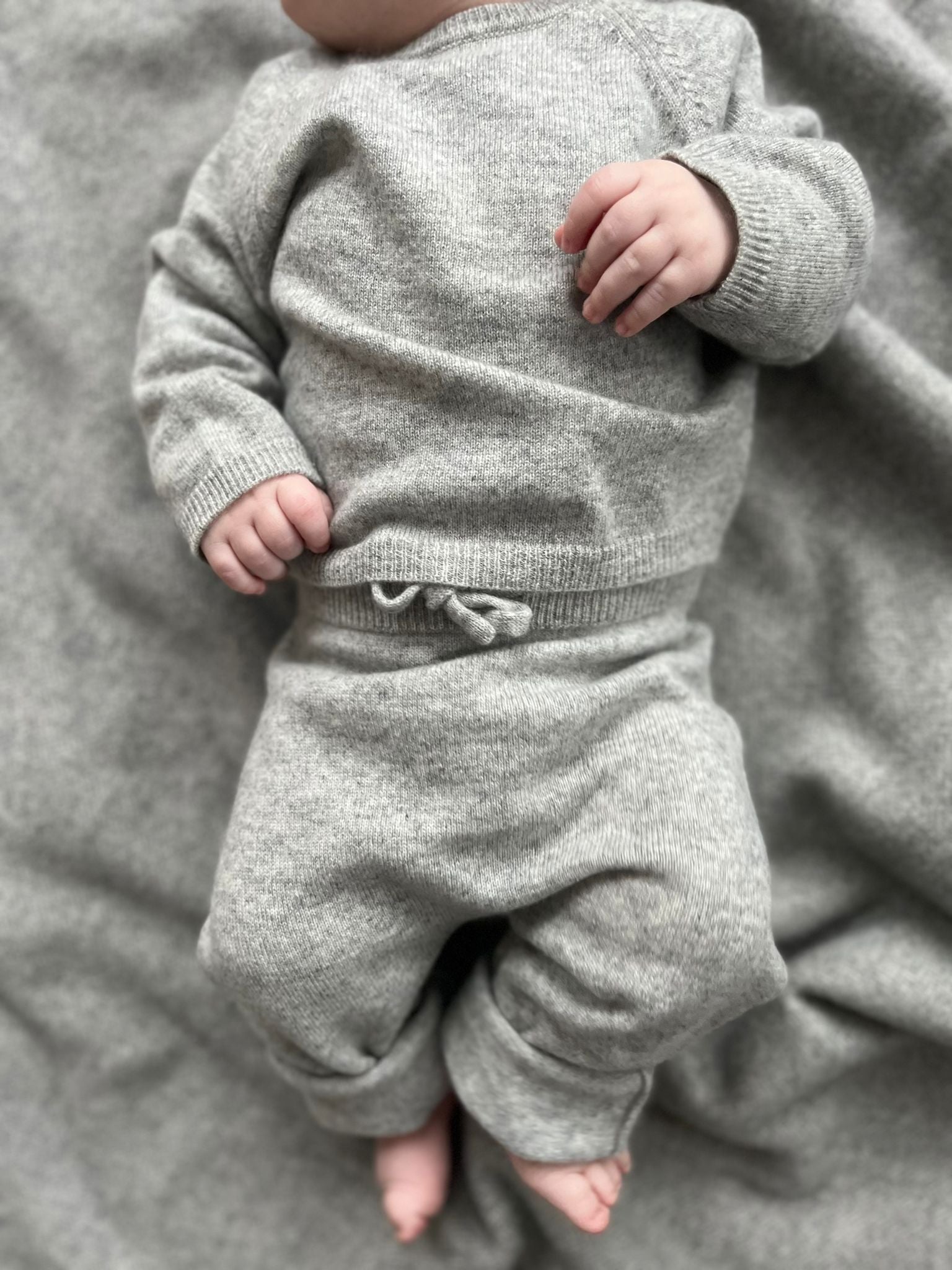 Pullover "Pippa" in grau melange