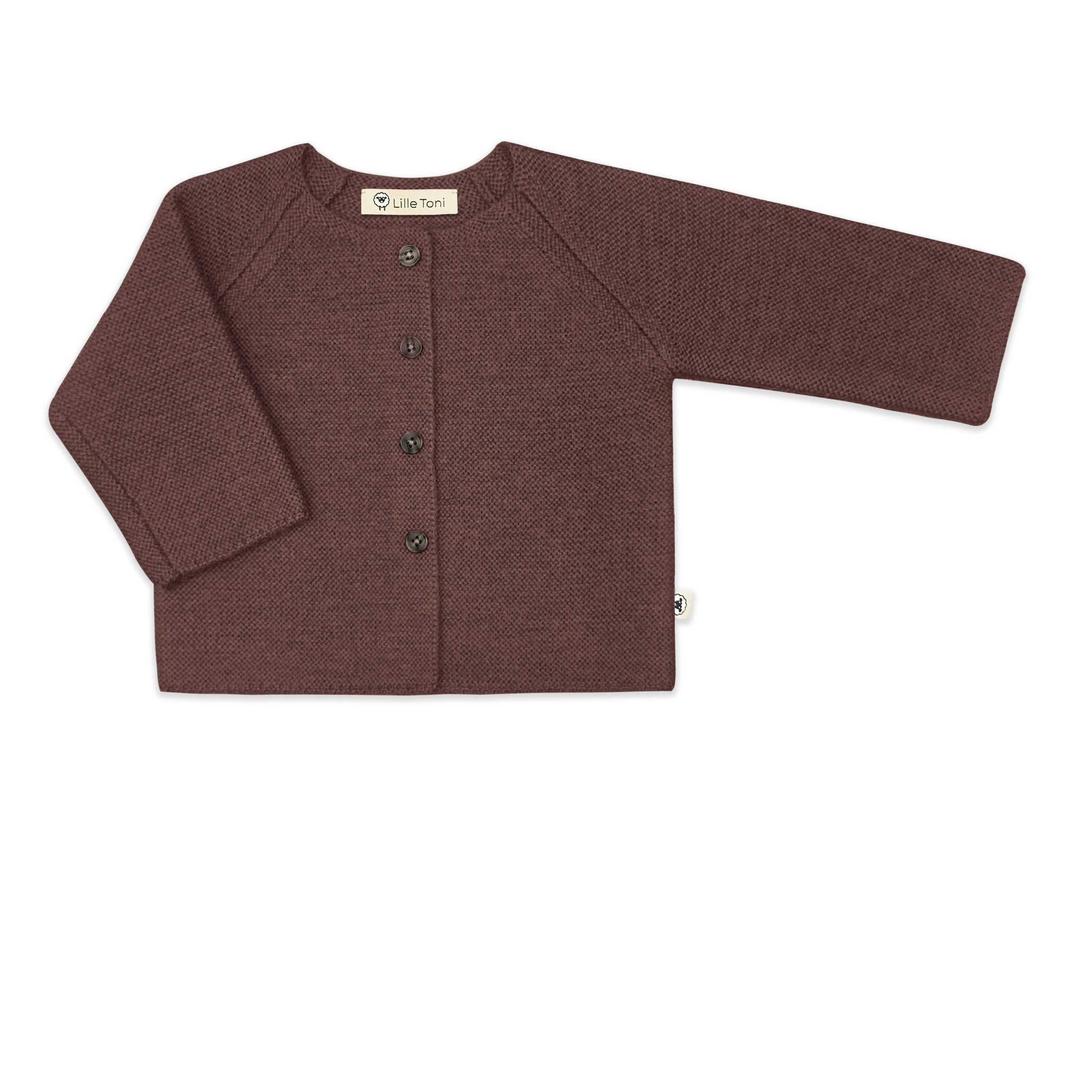 Cardigan "Emil" in camel melange