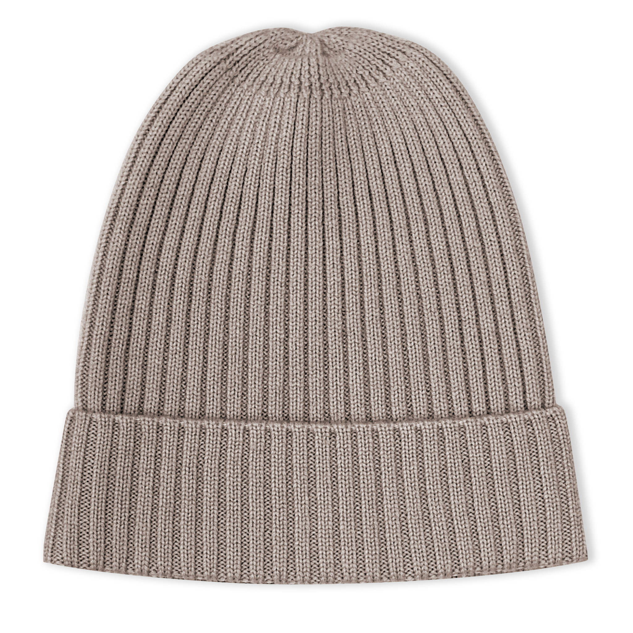 Beanie "Emma" in camel melange