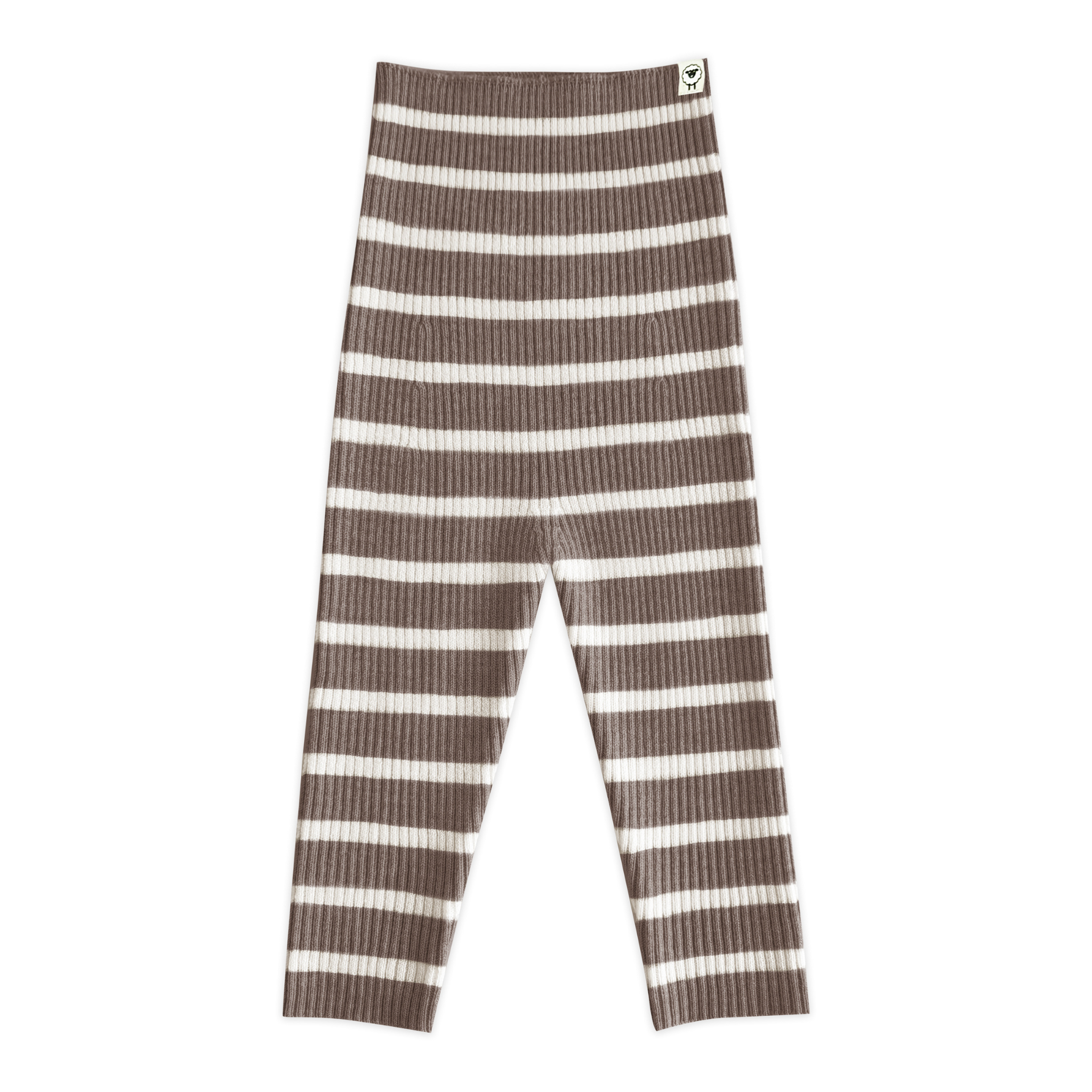 Leggings "Finn" in camel cream striped