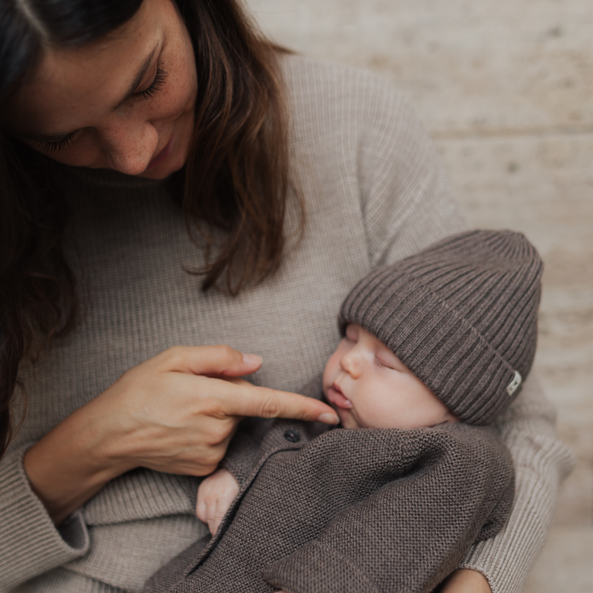 Beanie "Emma" in cream
