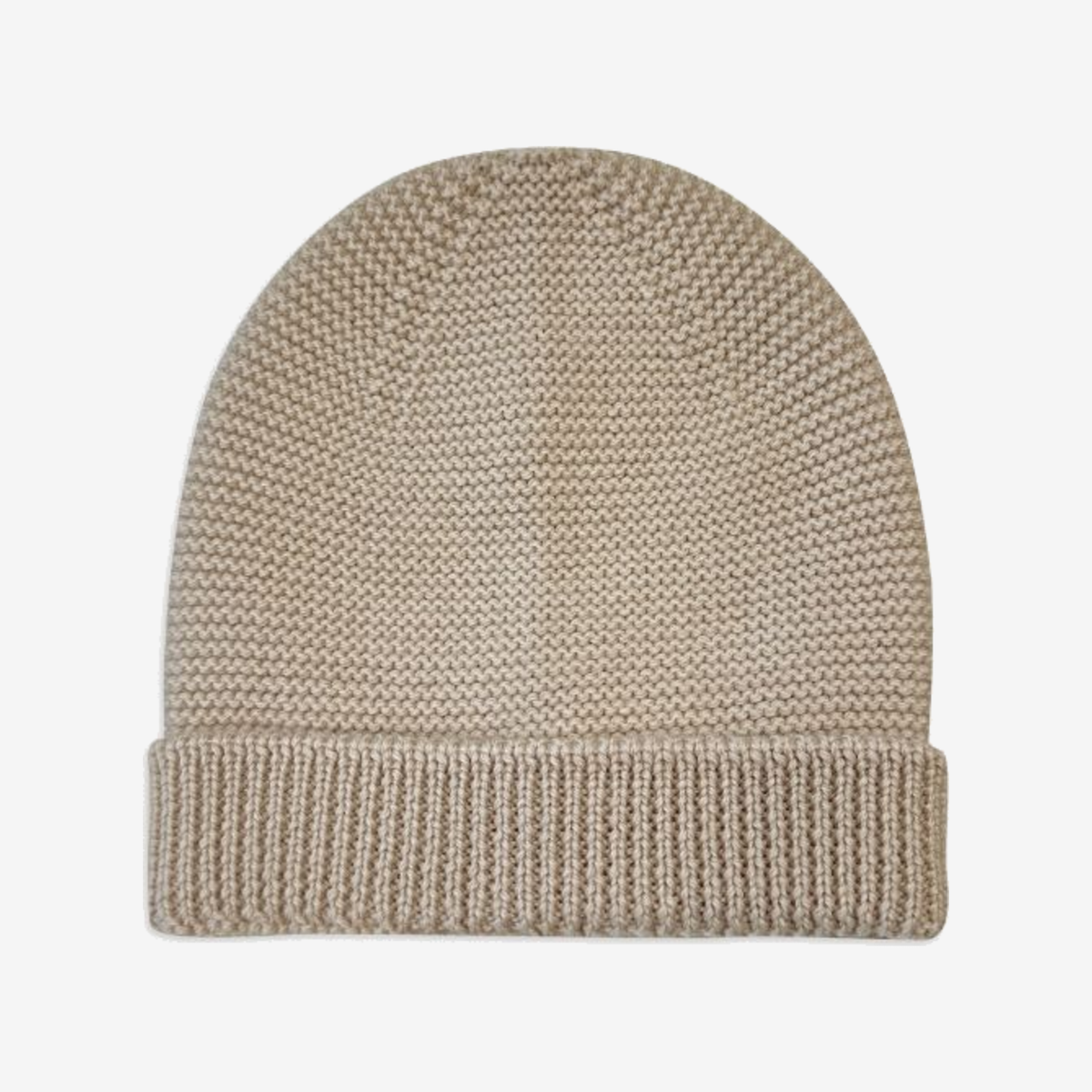 Newborn beanie "Lotte" in camel melange