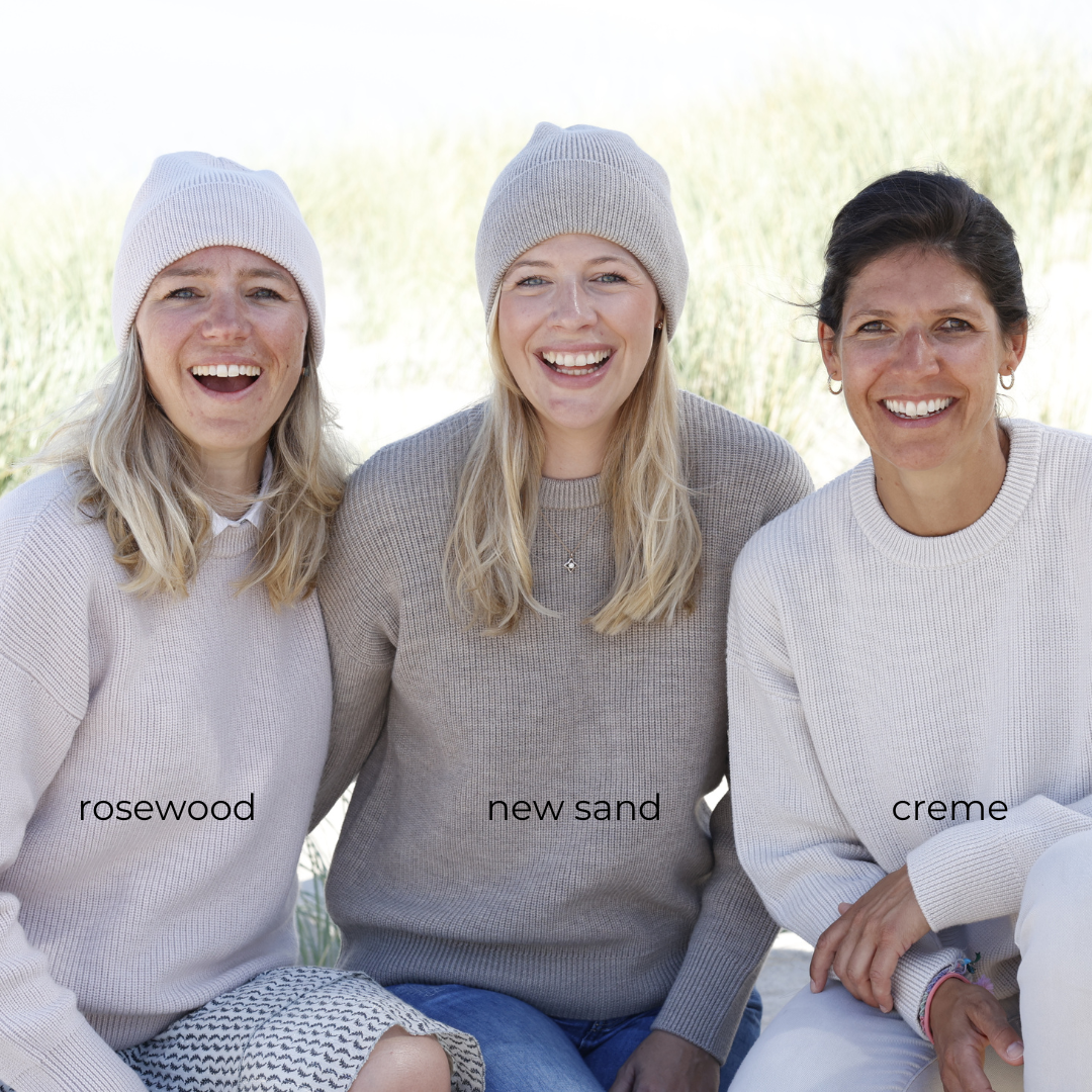 Damen Pullover "Meike" in new sand