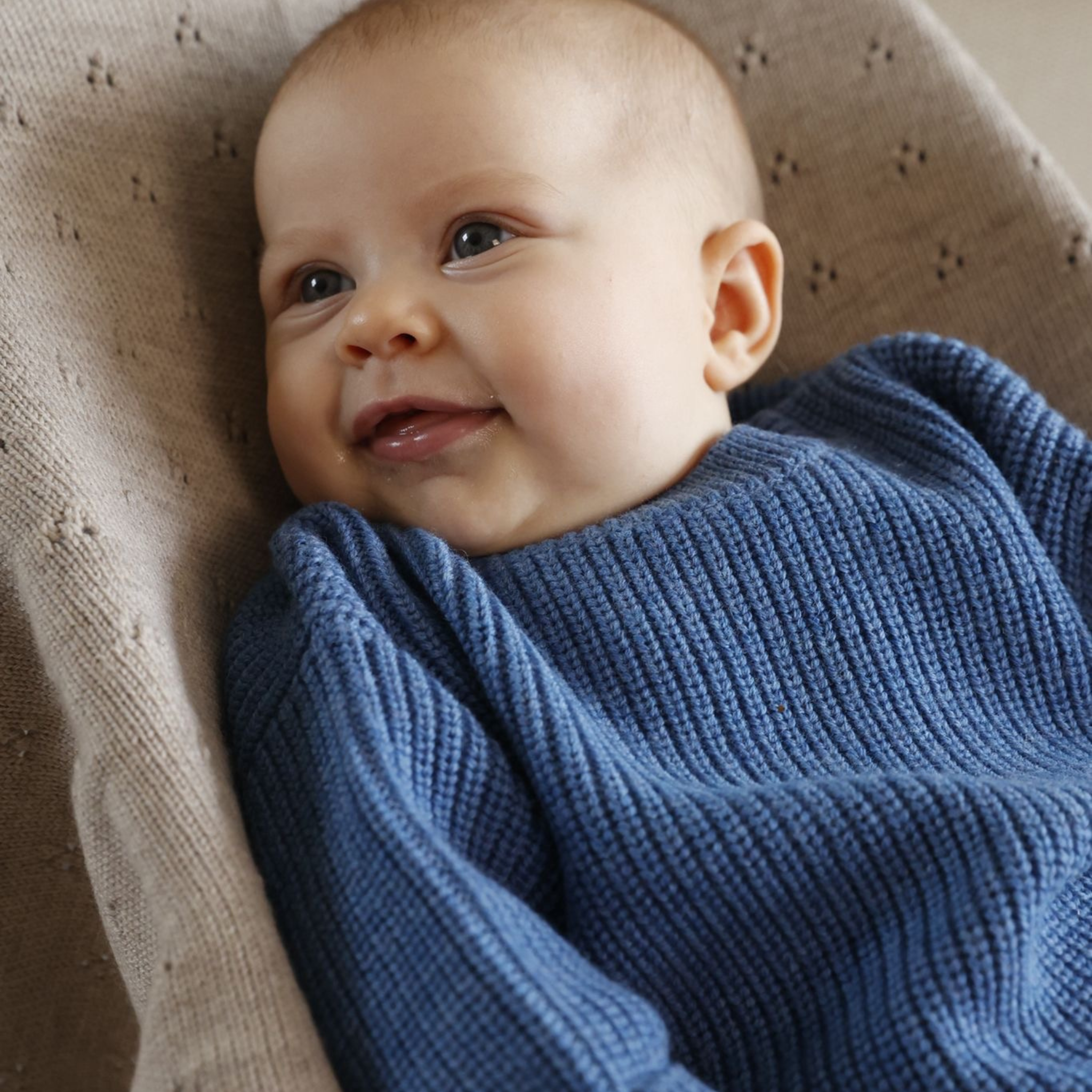 Sweater "Paul" in camel melange