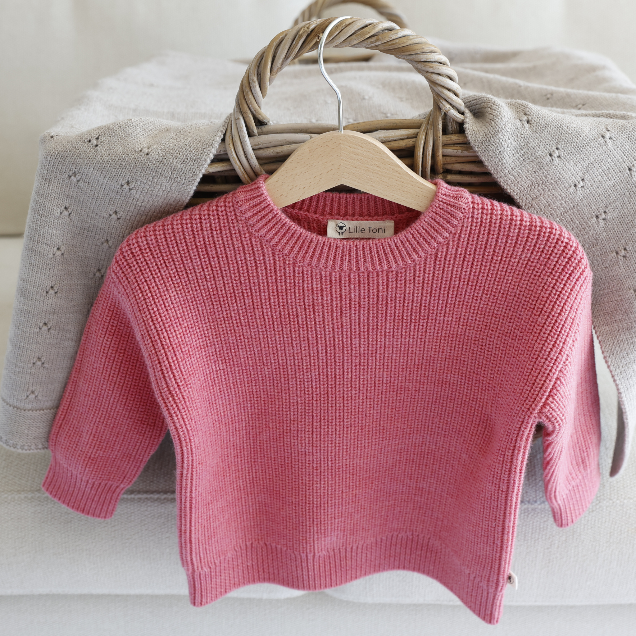 Sweater "Paul" in camel melange