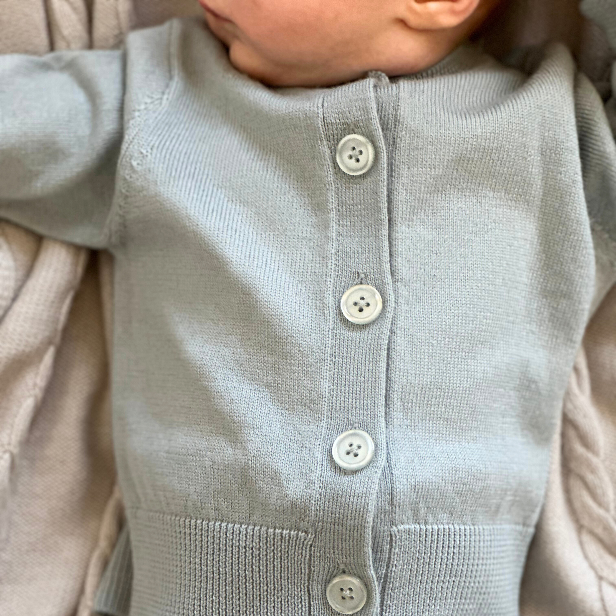 Cardigan "Sofia" in dusty sage