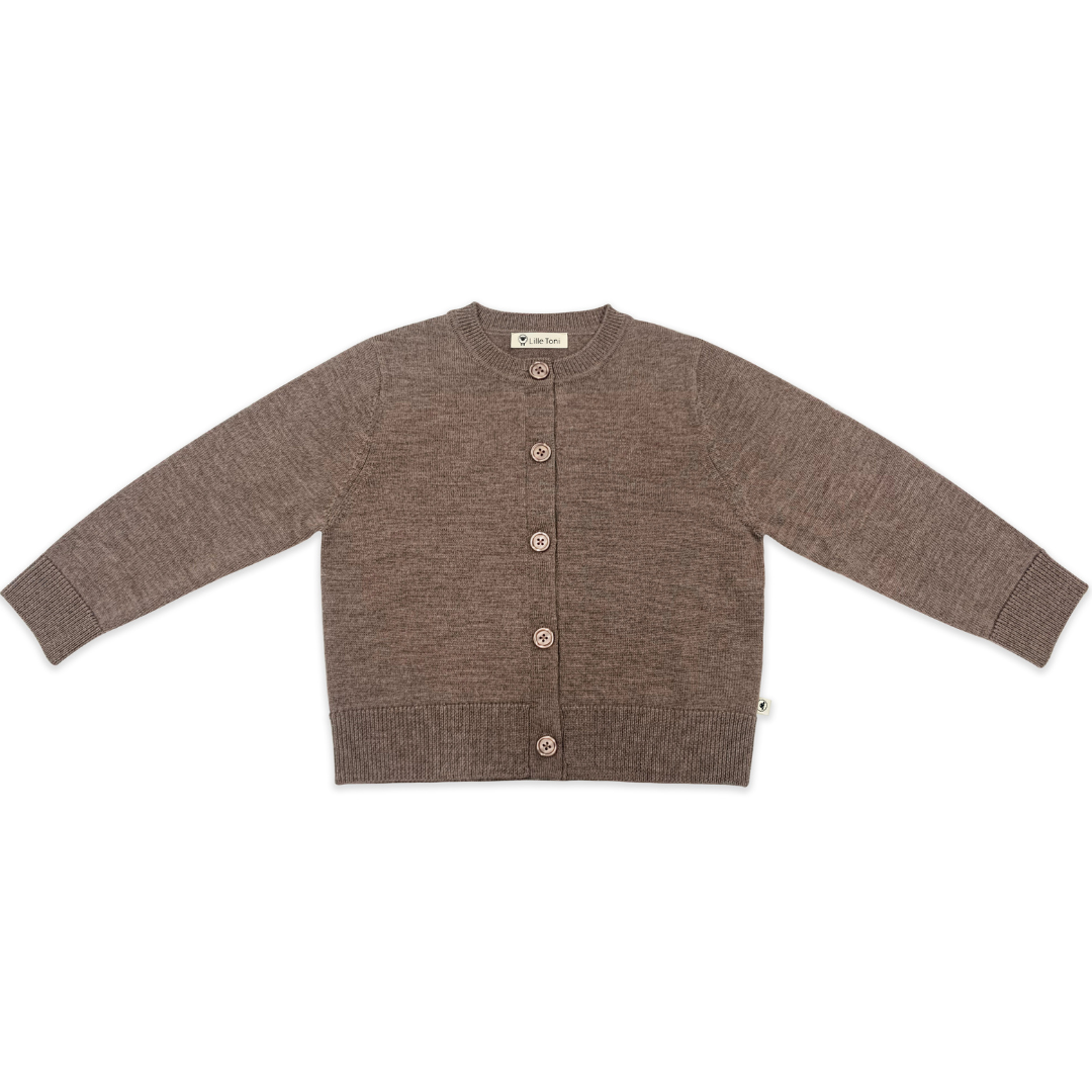 Cardigan "Sofia" in toffee