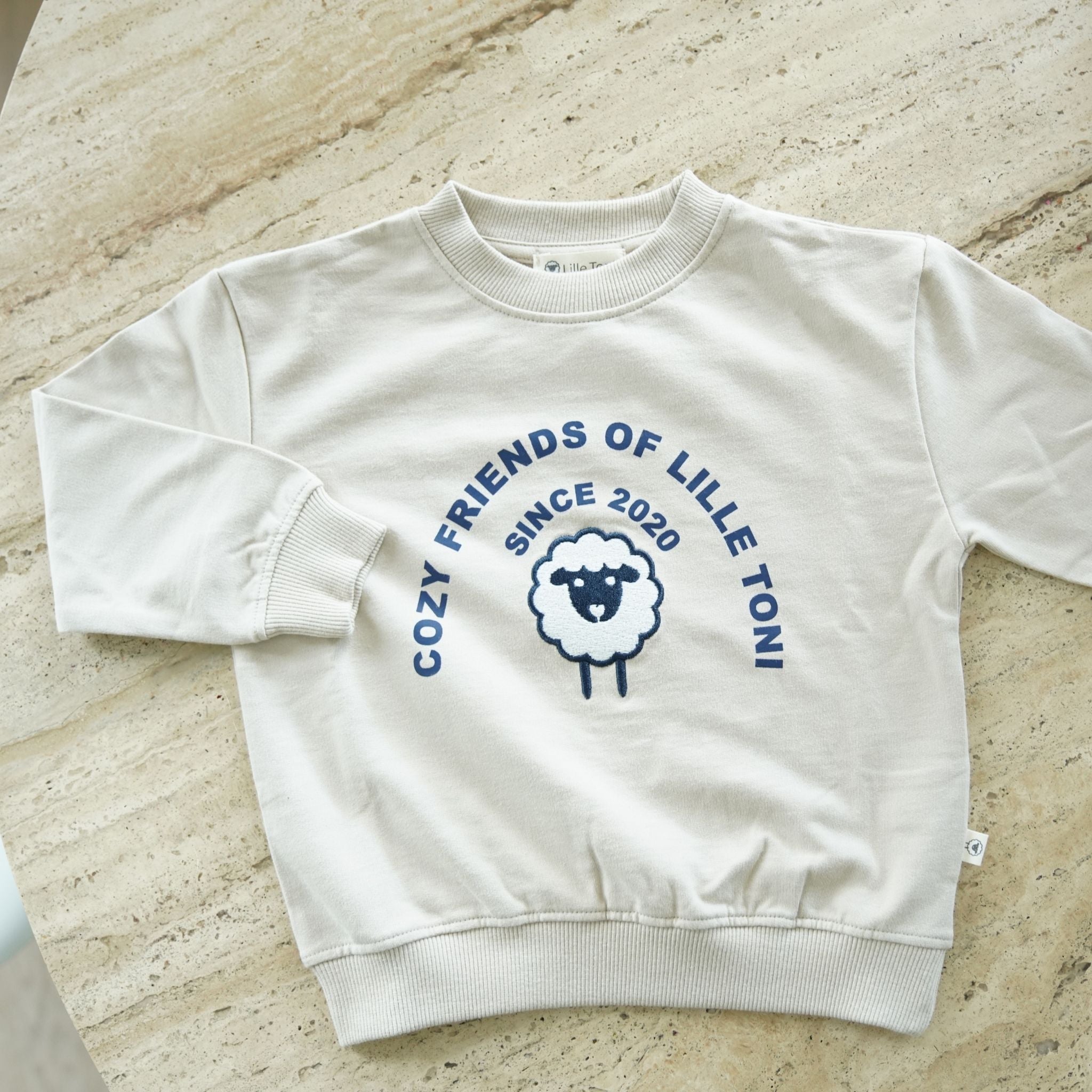 Sweatshirt Henry in creme