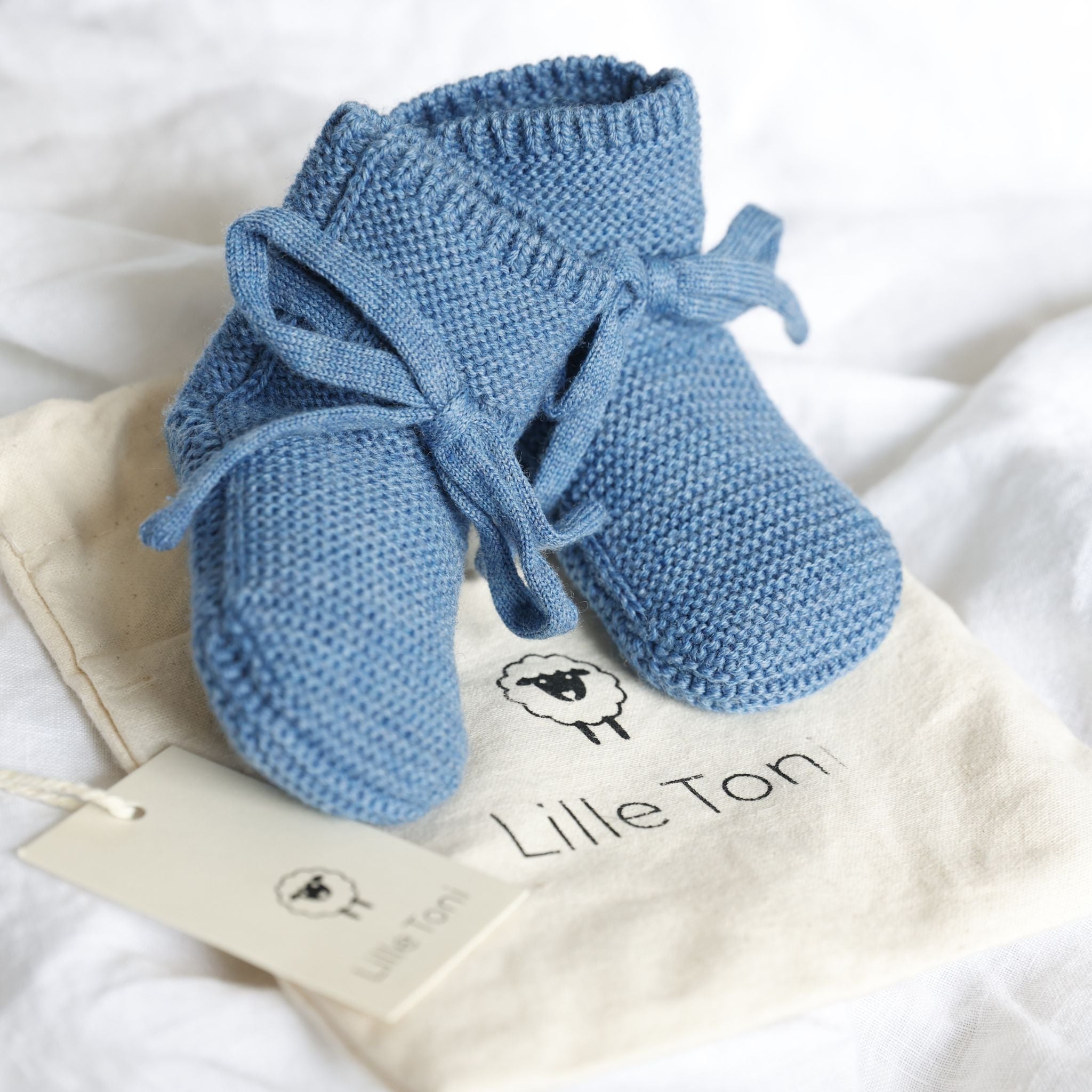 Baby booties "Toni" in cream