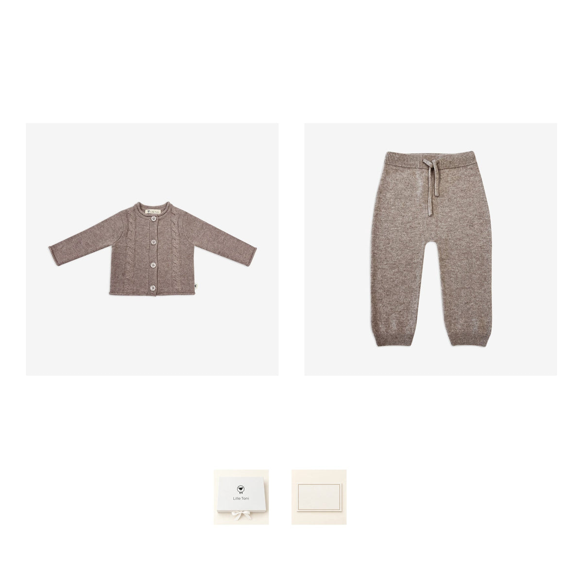 Lille Toni Cashmere Geschenkset – alle Set-Artikel als Freisteller