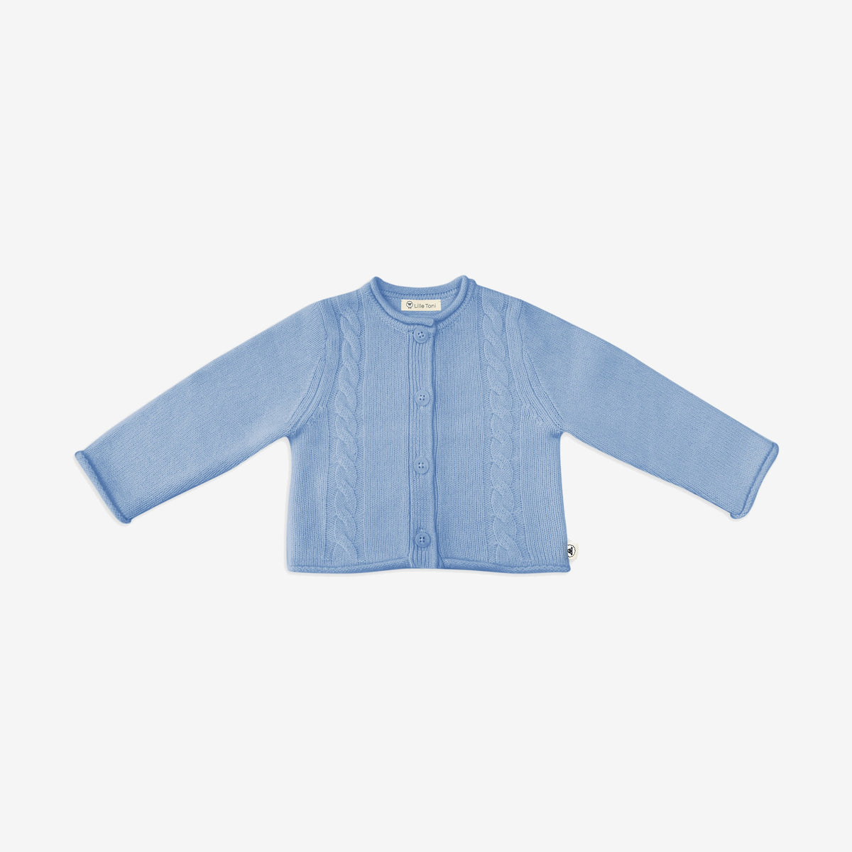 Cable knit cardigan ''Carlo'' in bajou