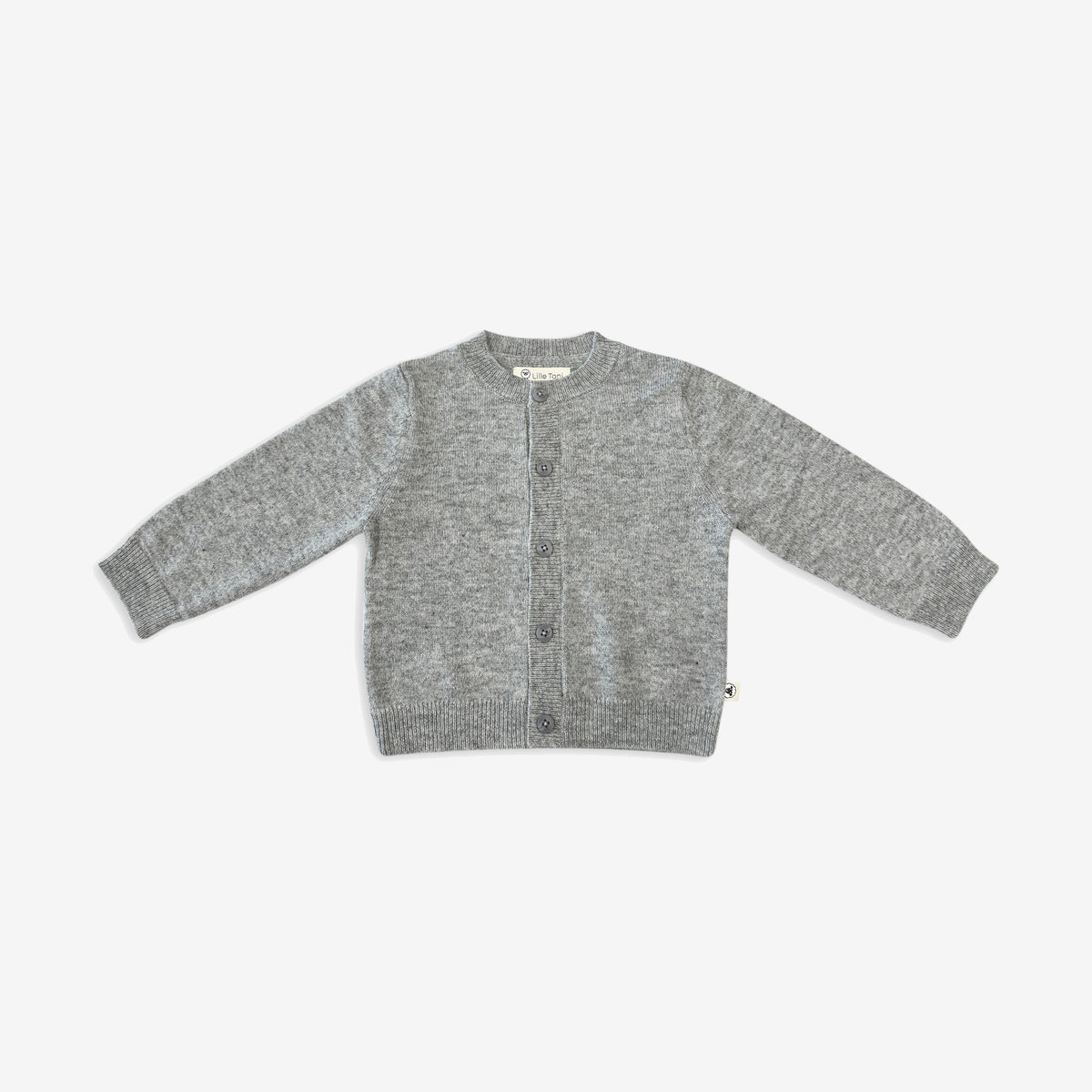 Cardigan ''Lotti'' in gray melange