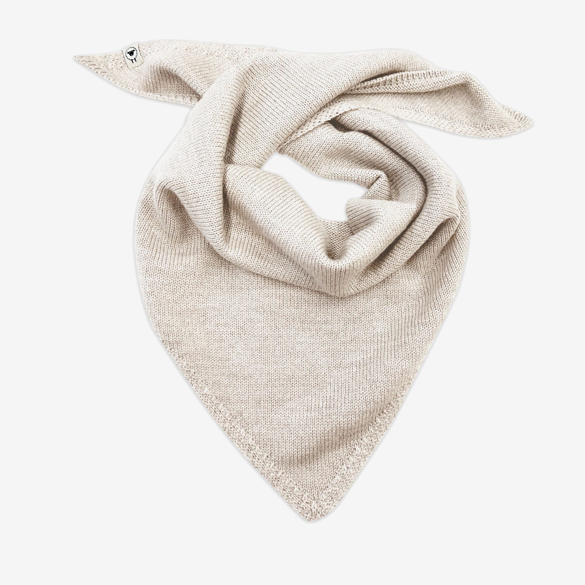 Dreieckstuch Elise in creme
