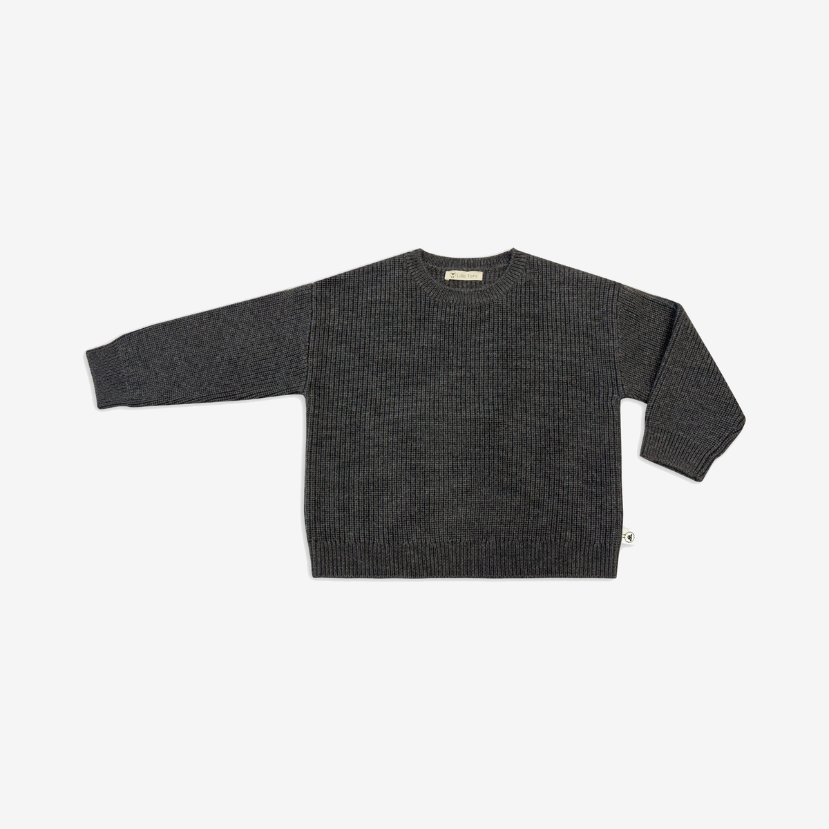 Kinderpullover Paul in anthrazit melange