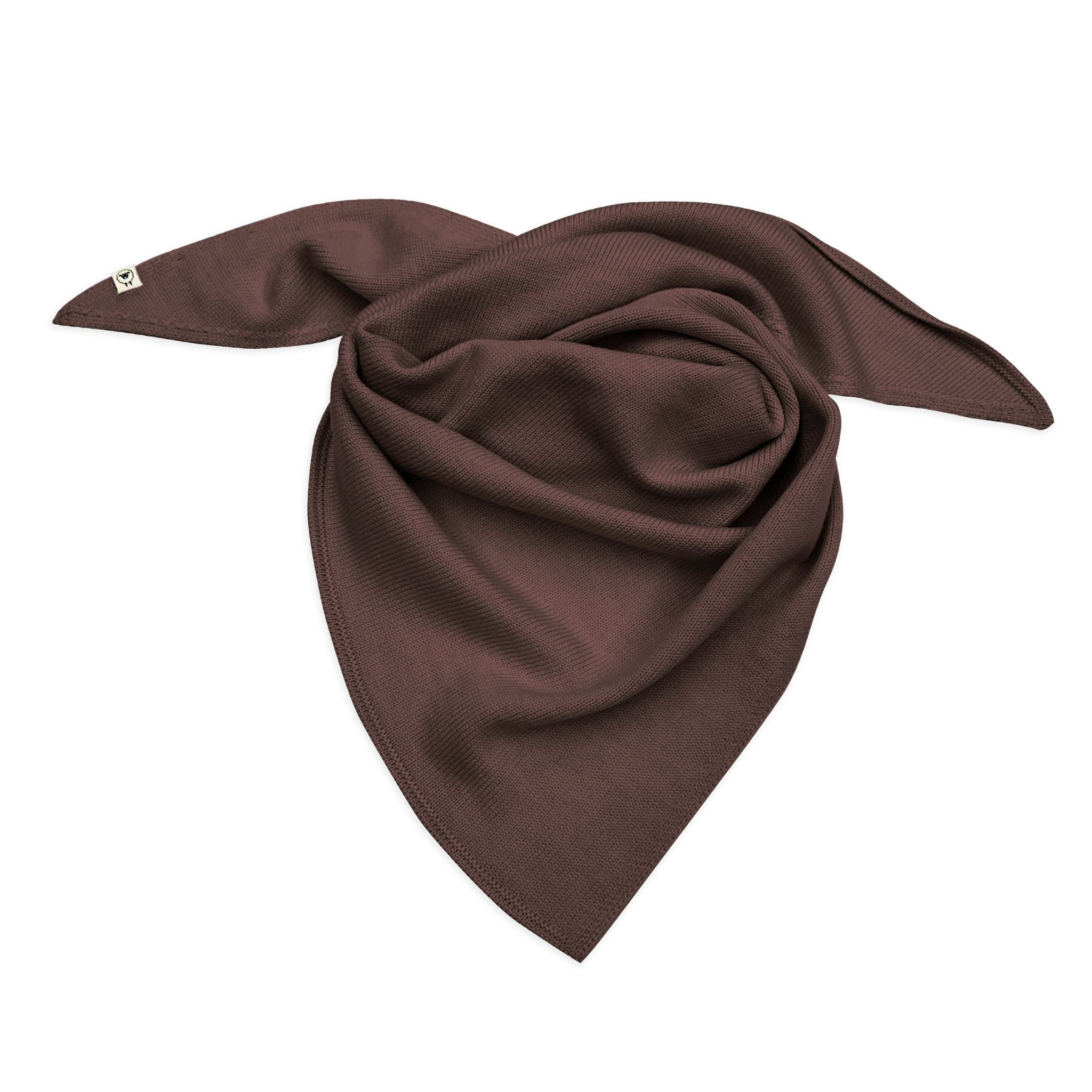 Dreieckstuch Hilda bordeaux