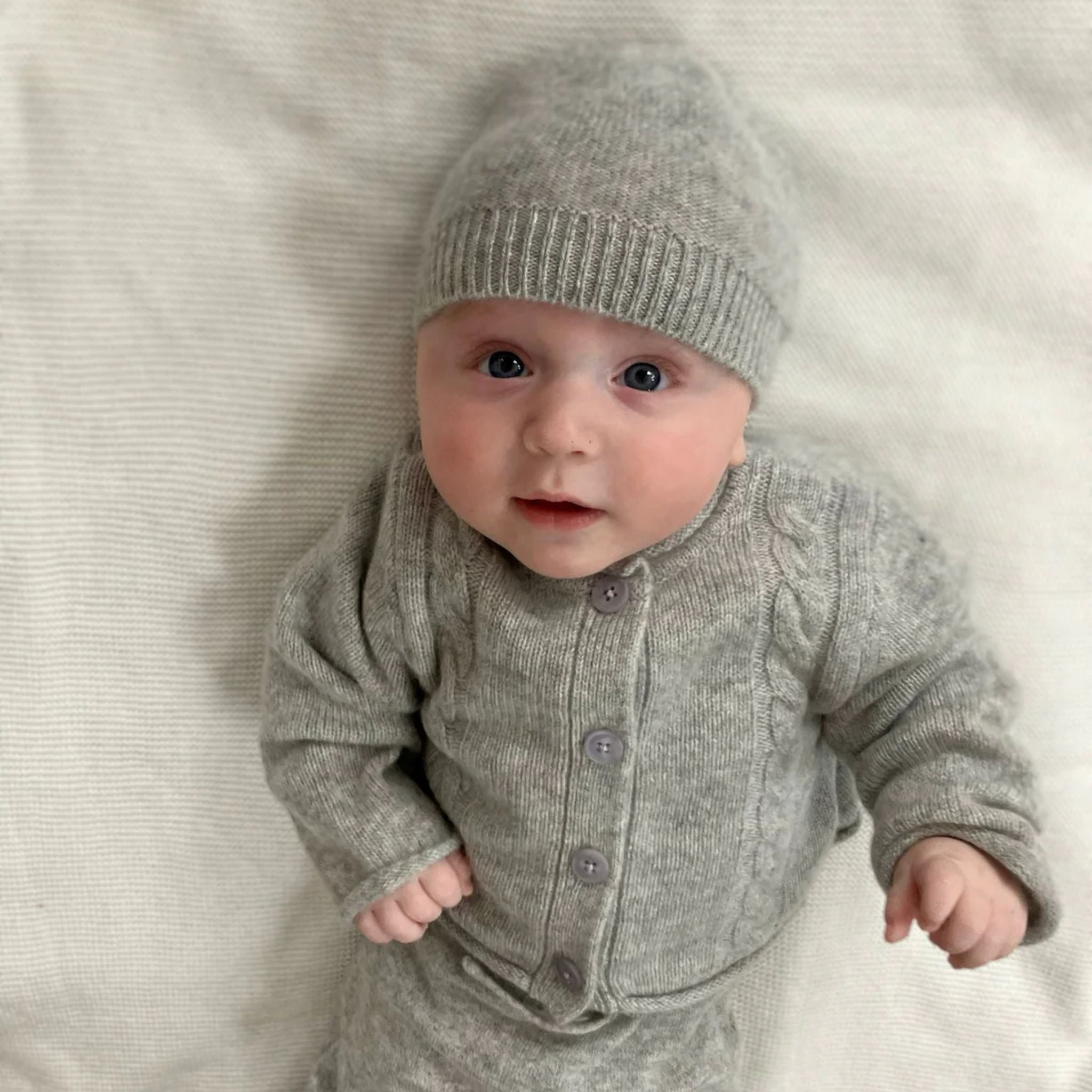 Beanie ''Ben'' in grau melange