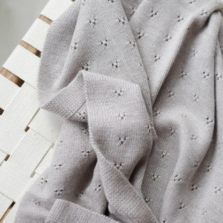 Kuscheldecke Ida in camel melange