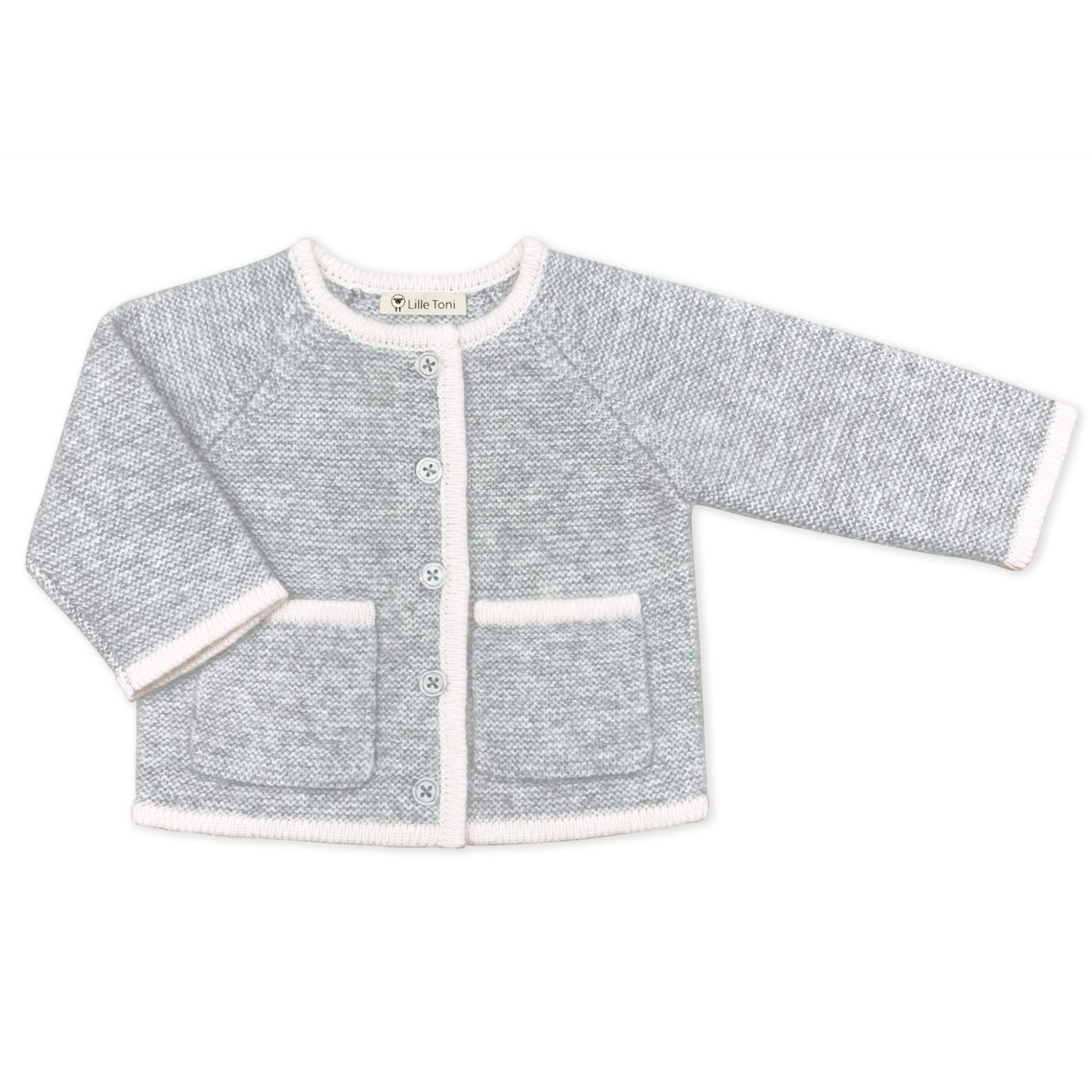 Cardigan ''Max'' in grau melange