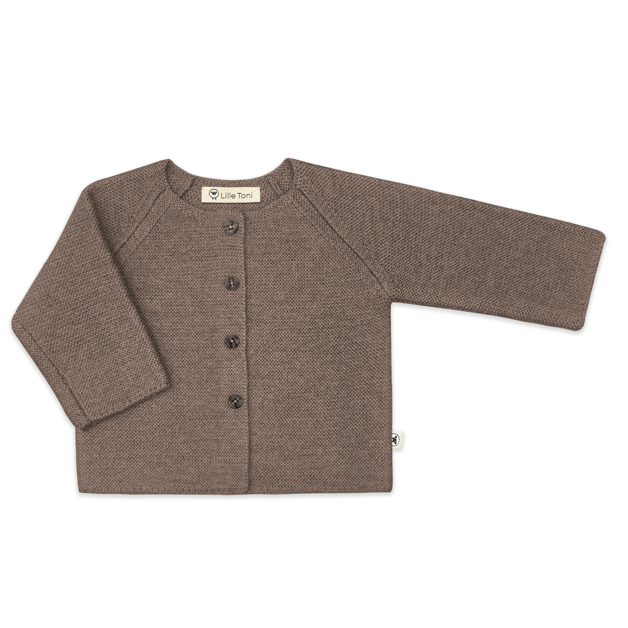 Cardigan "Emil" in camel melange