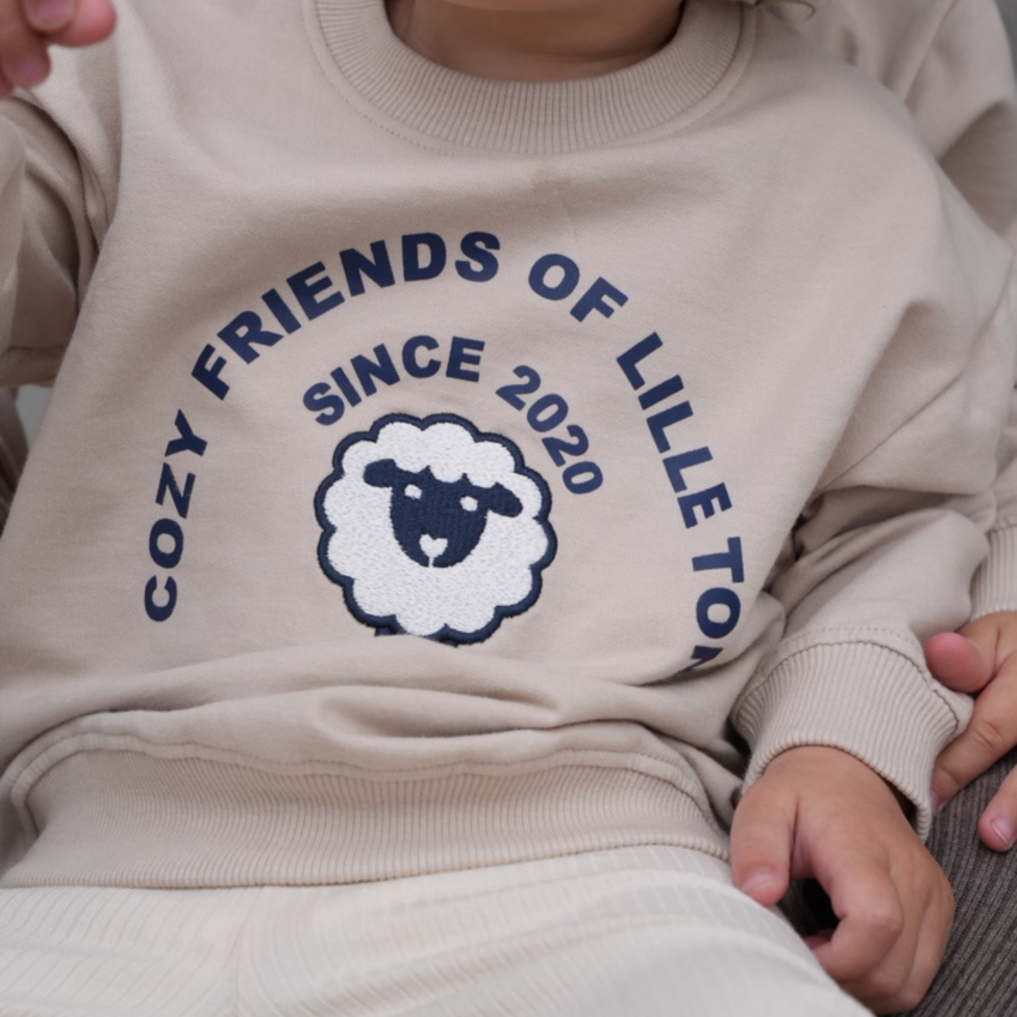 Sweatshirt "Henry" in creme
