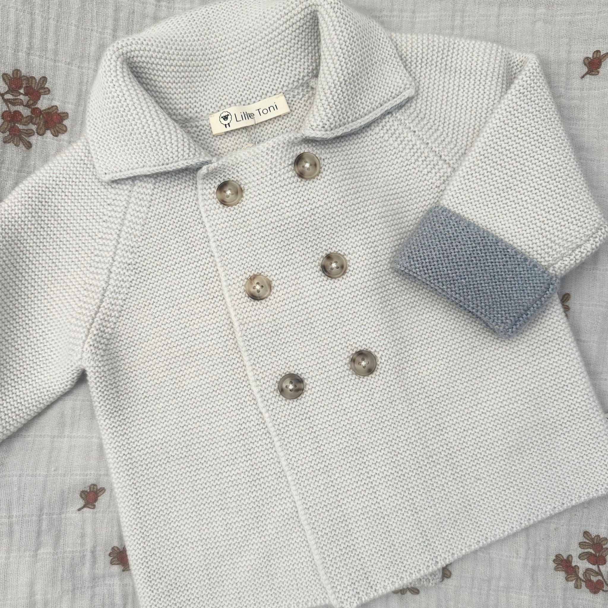 Cardigan "Flori" in creme