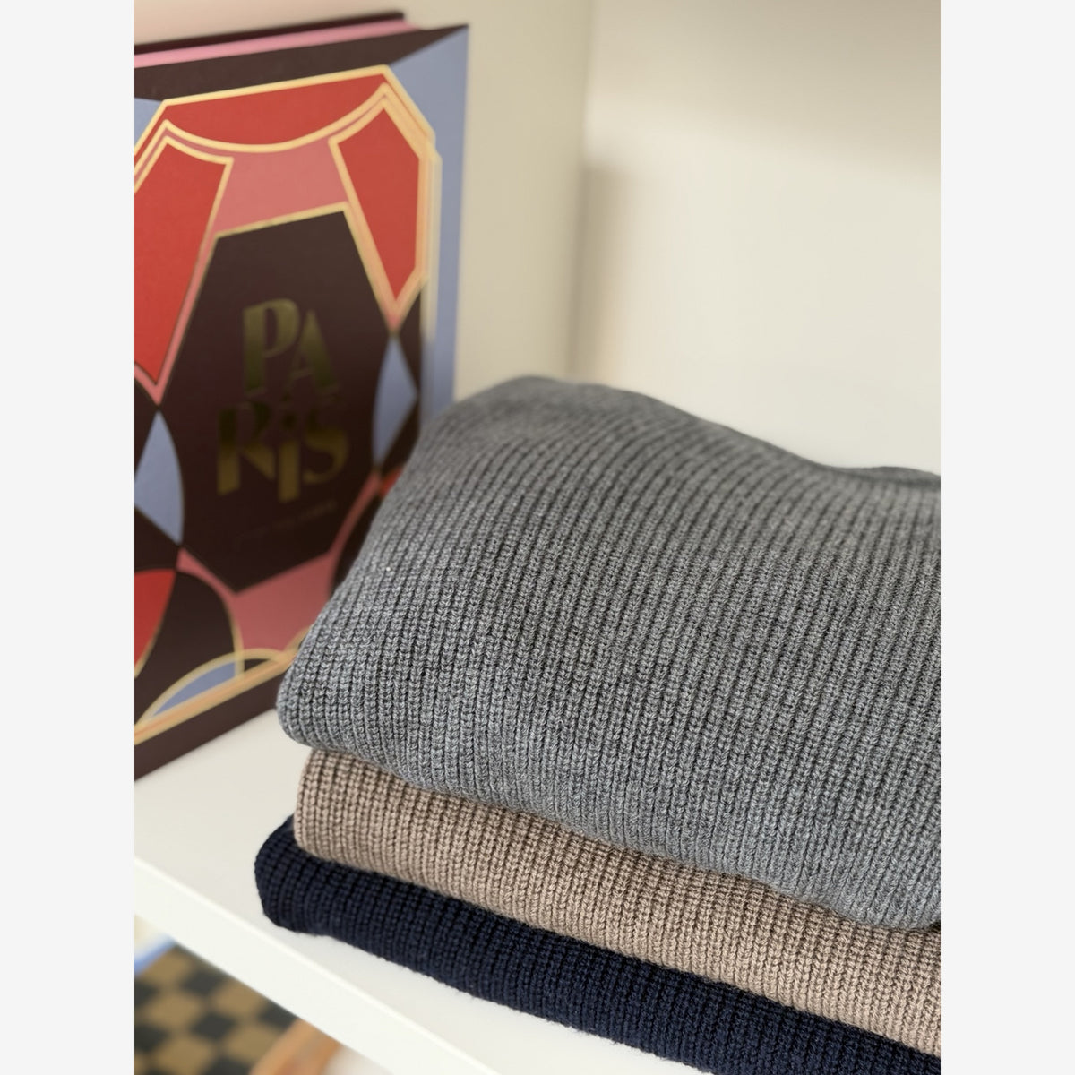 Damen Pullover Meike in anthrazit melange