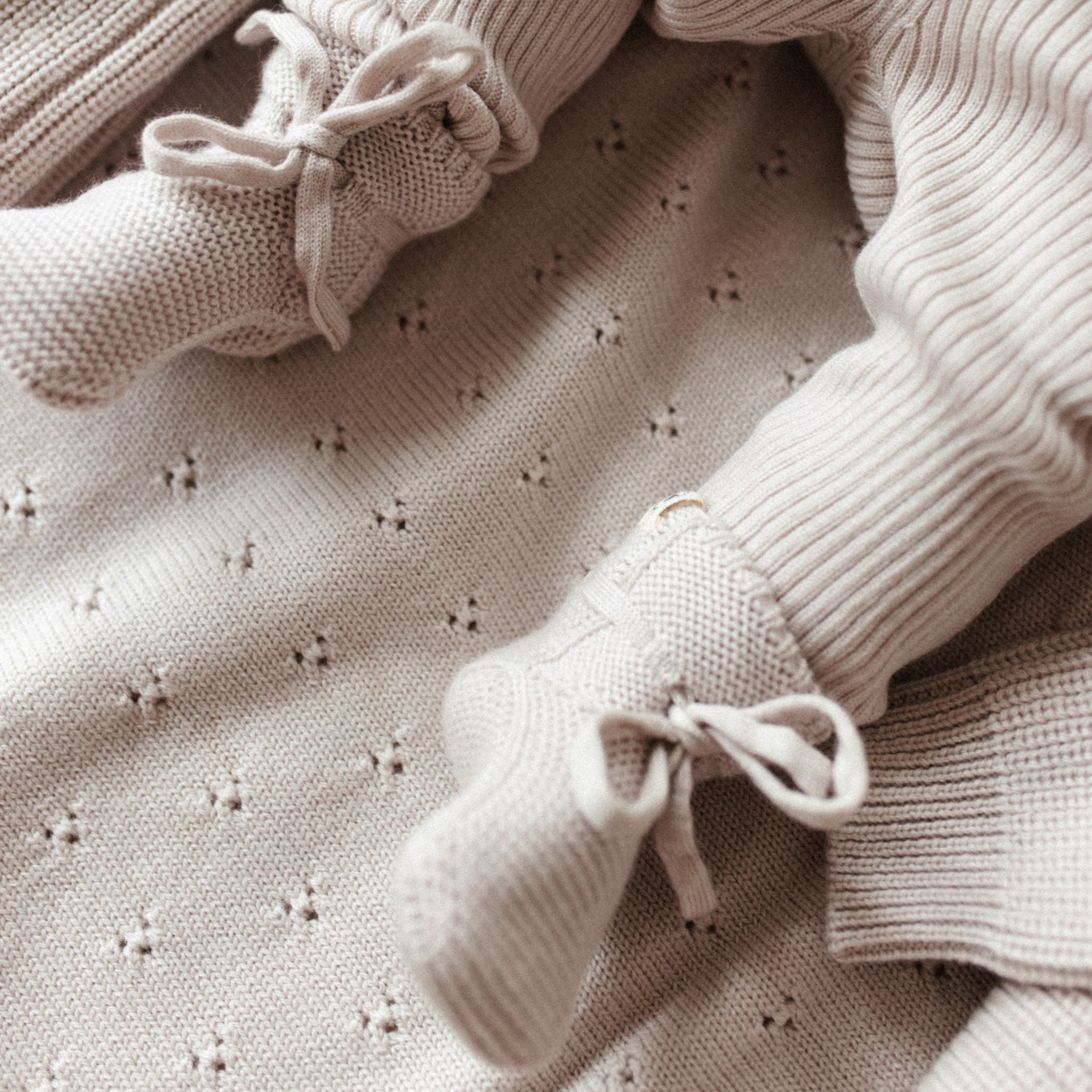 Kuscheldecke "Ida" in rosewood