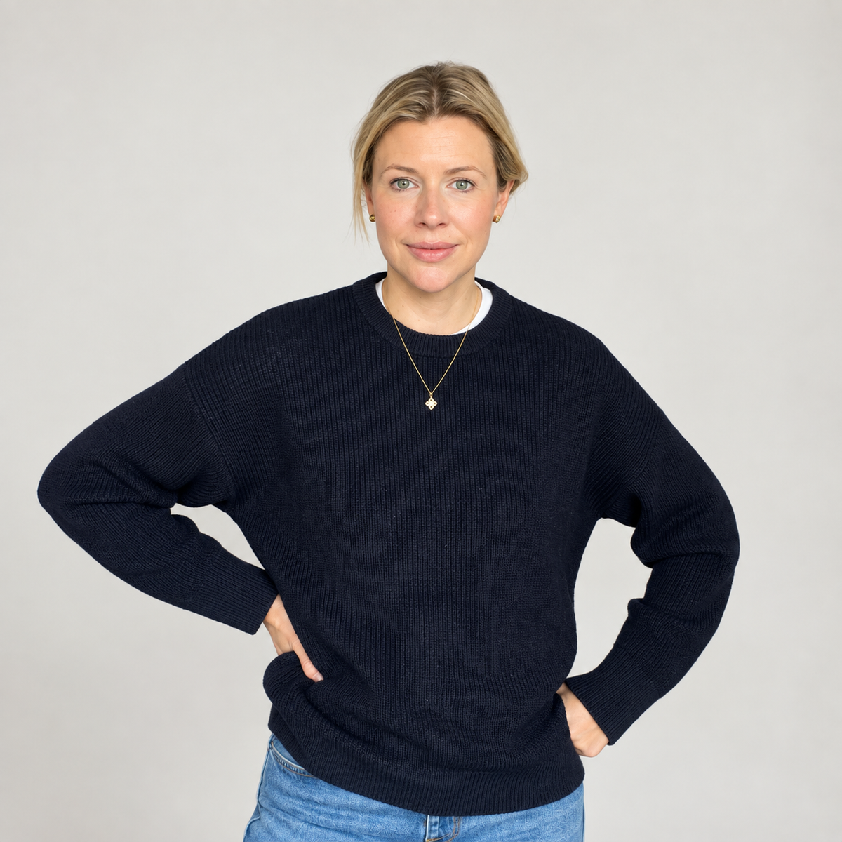 Damen Pullover Meike in marine