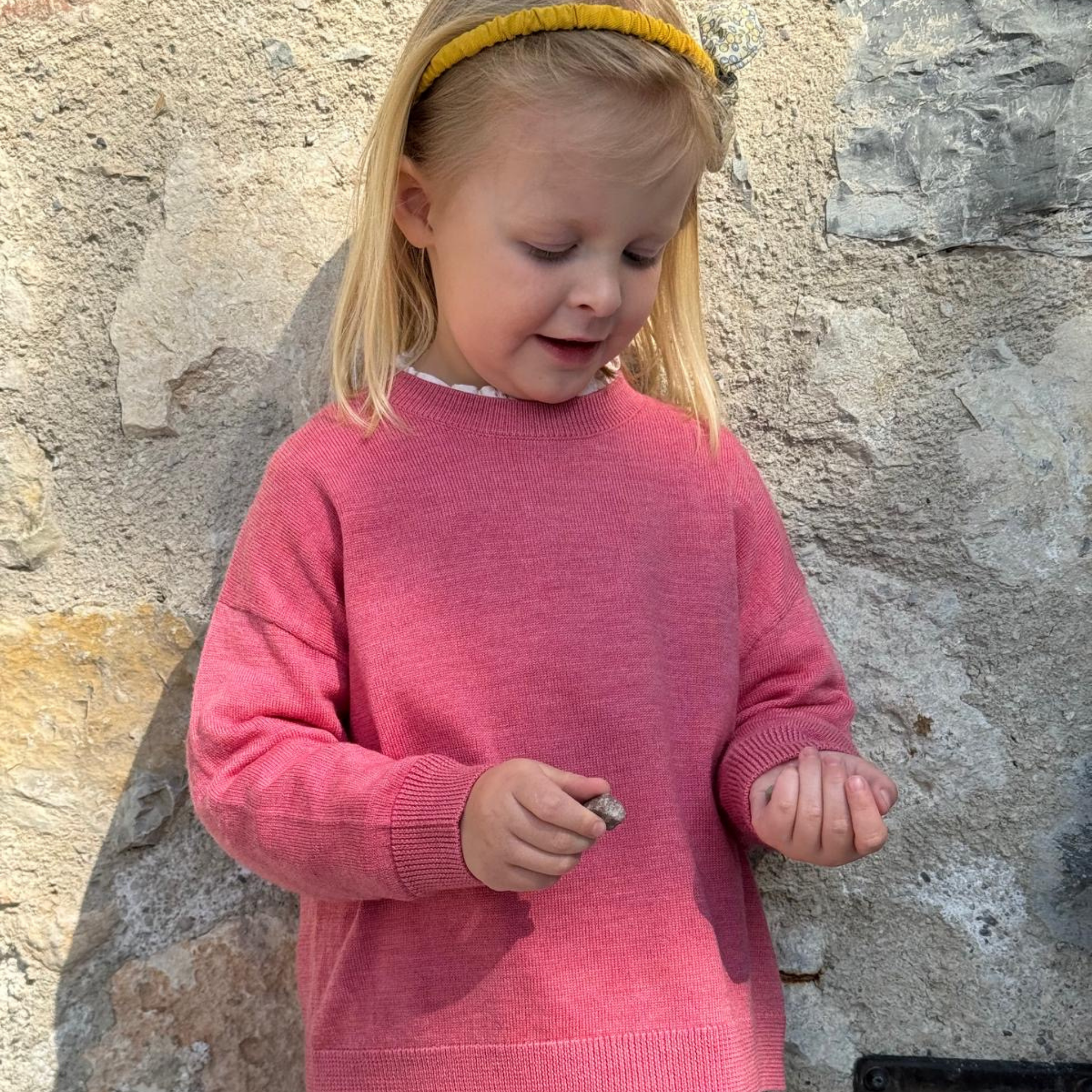 Pullover "Oscar" in cherry