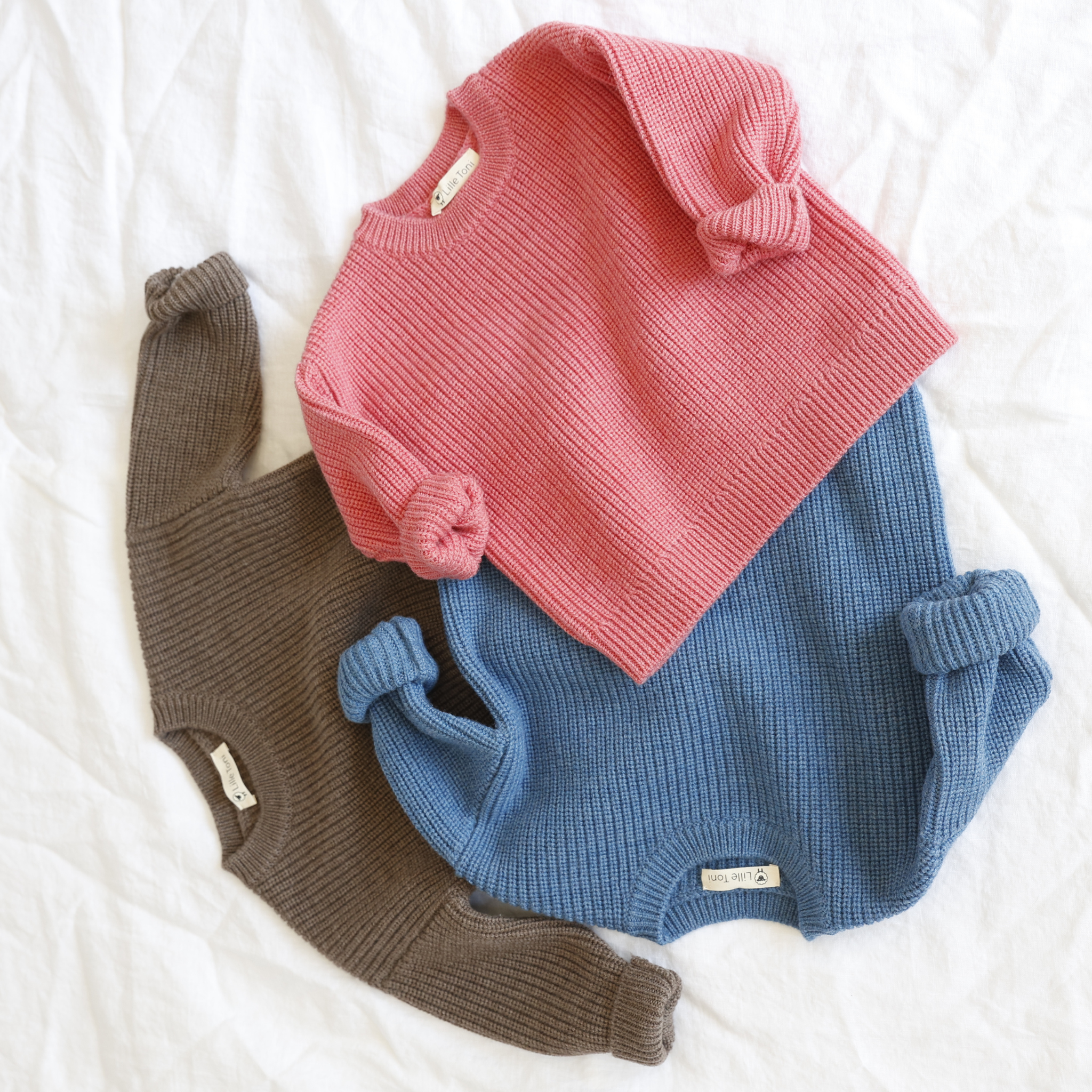 Sweater "Paul" in camel melange