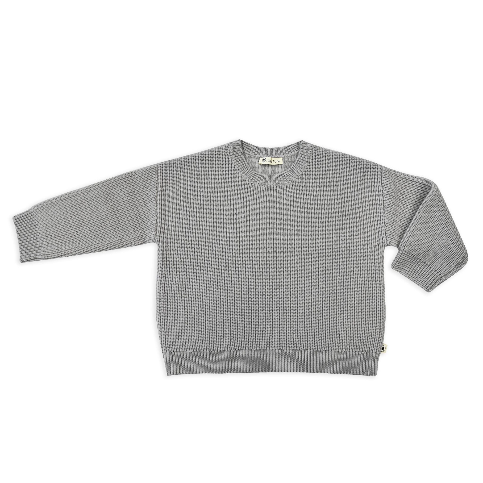 Pullover "Paul" in grau melange