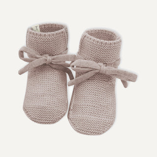 Babyschuhe Toni in camel melange