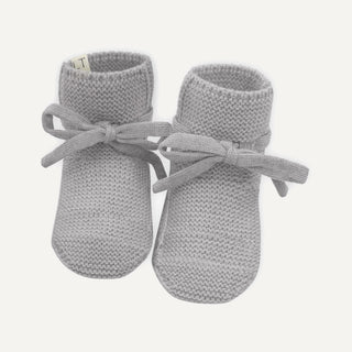 Babyschuhe Toni in grau melange
