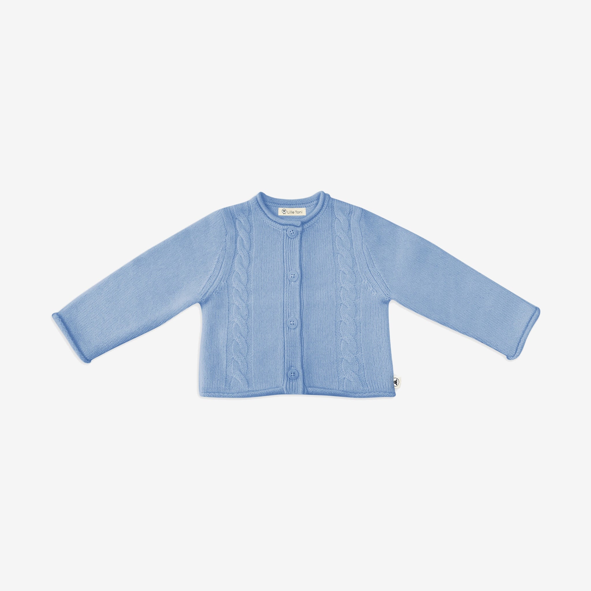 Cable knit cardigan ''Carlo'' in bajou