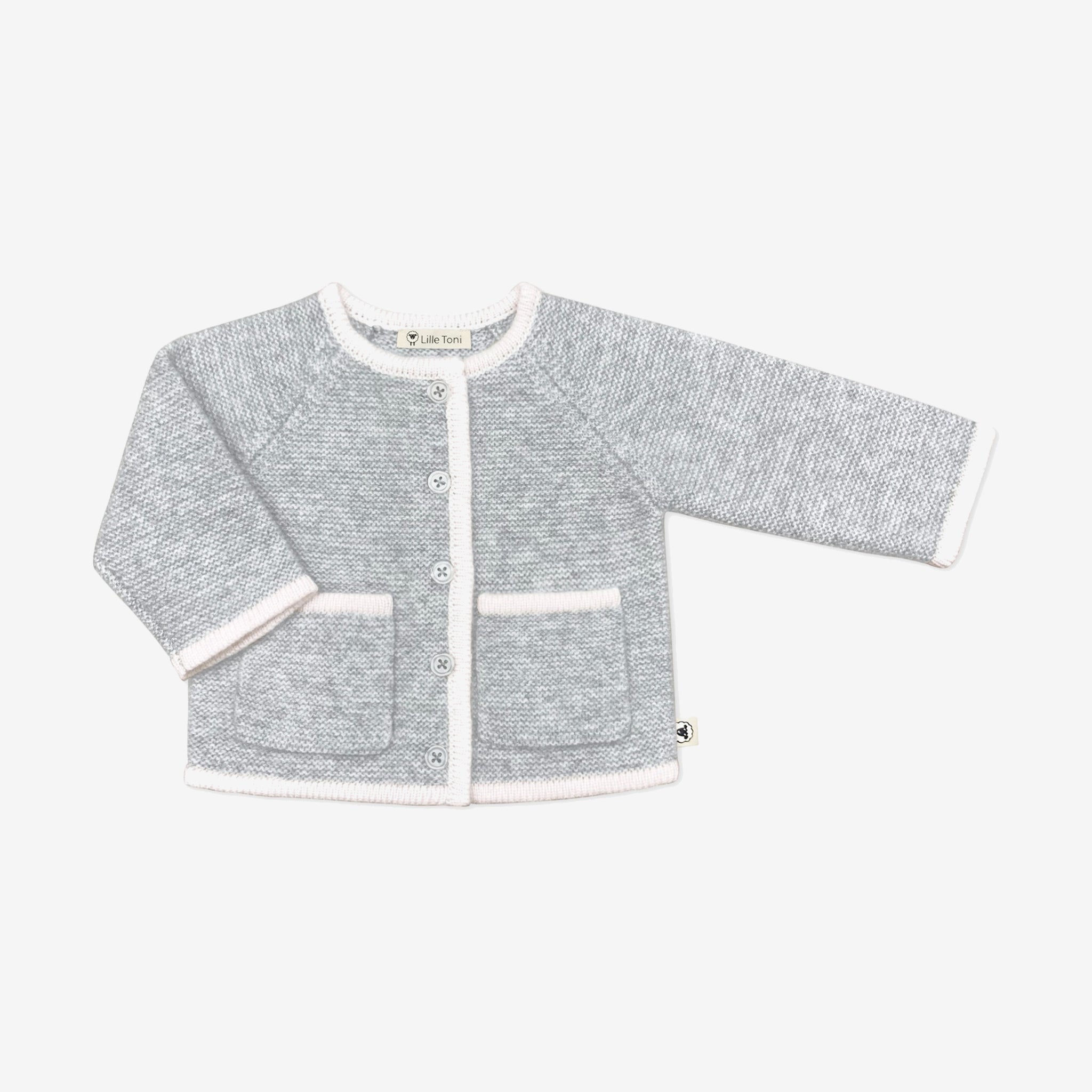 Cable knit cardigan ''Carlo'' in bajou