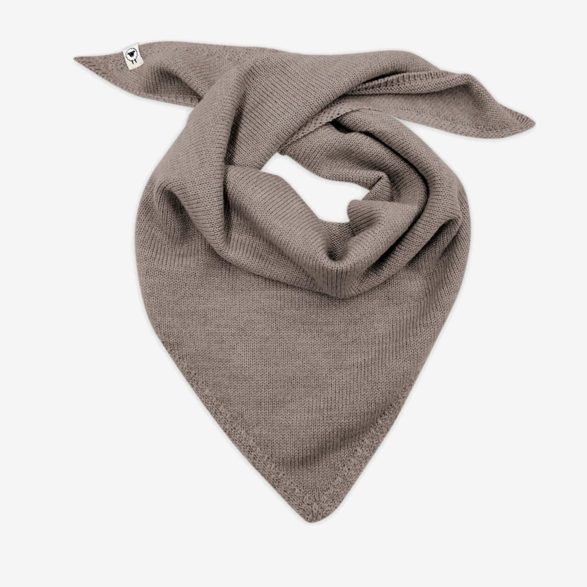 Dreieckstuch Elise in camel melange