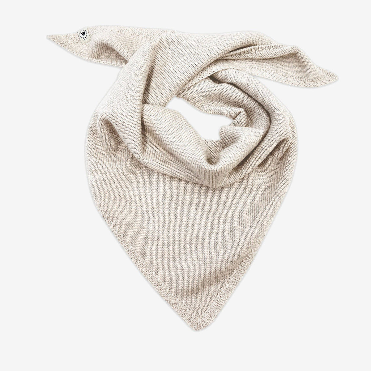 Dreieckstuch Elise in creme