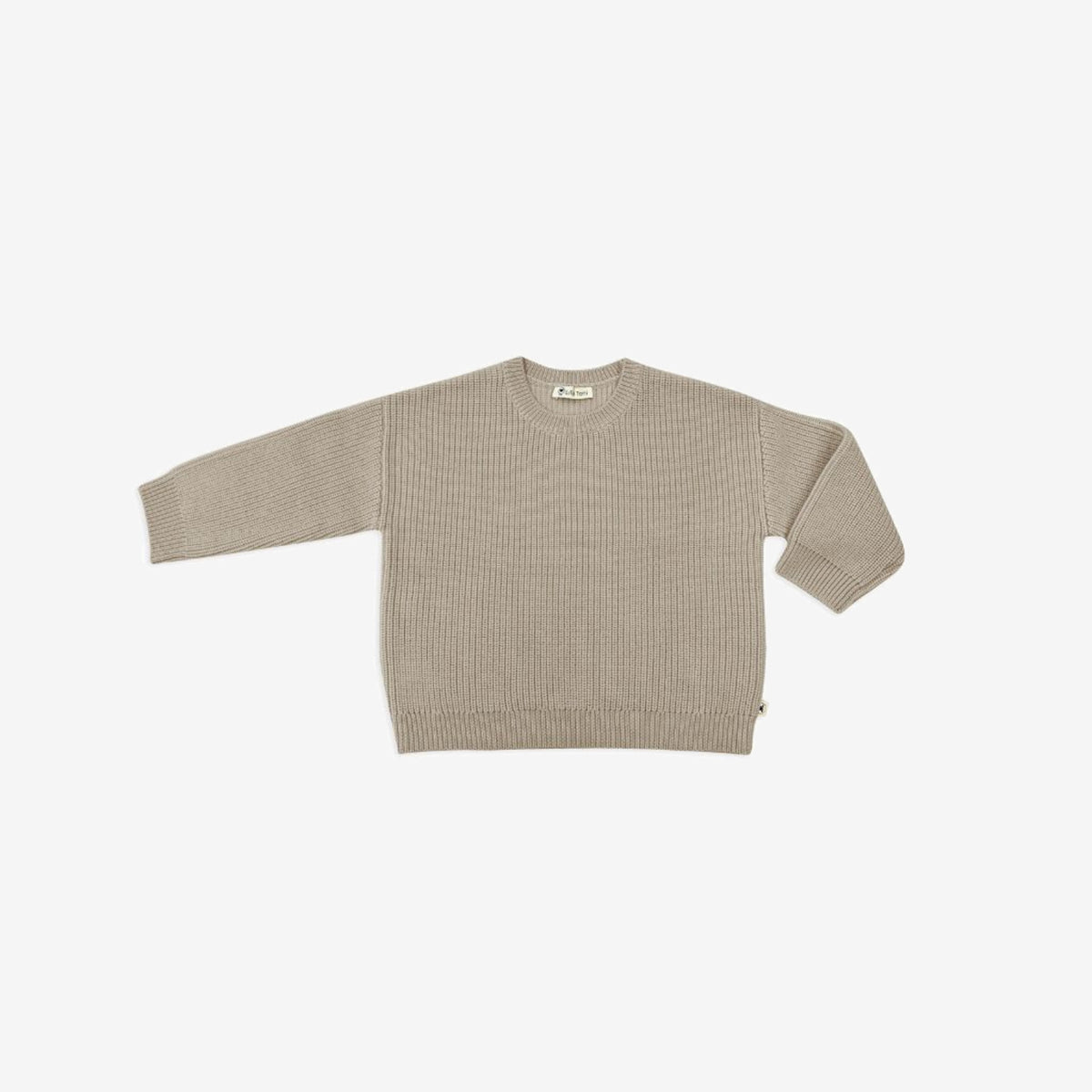Sweater "Paul" in camel melange