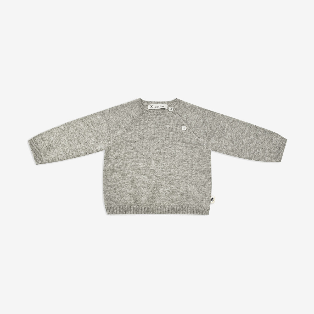 Cashmere Geschenkset aus Pullover "Pippa" & Hose "Lene" in grau melange